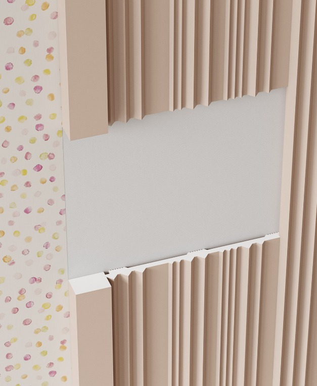 Панель Cosca RP005, 156х12, 2800мм, Экополимер/12